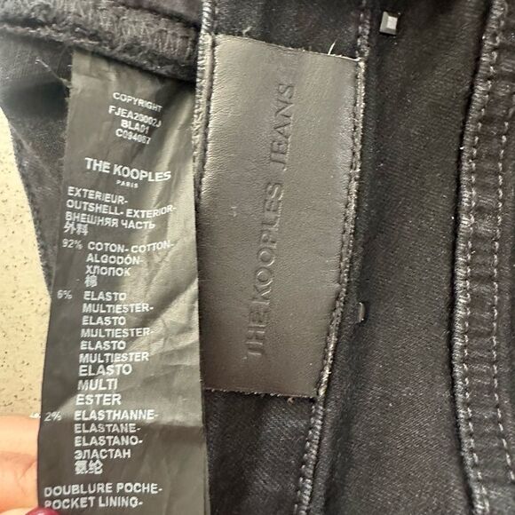 The Kooples Black Lizy Studded Women’s Jeans size 29 - Picture 10 of 15